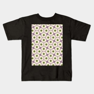 Chain Link Green Nucleus - WelshDesignsTP003 Kids T-Shirt